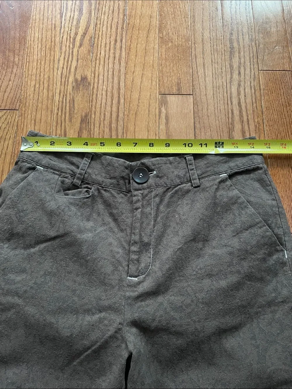 Feral Childe Brown Straight Leg Pants Women’s Sz Medium